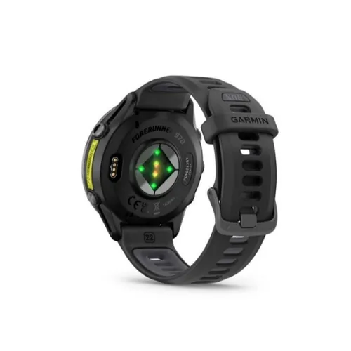 Garmin Forerunner 970 47mm Carbon Grey DLC Titanium - Black And Translucent Whitestone Smart Watch