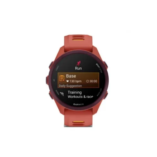 Garmin Forerunner® 170 Music 42mm | Red Pink - Red Pink/Mango Smart Watch