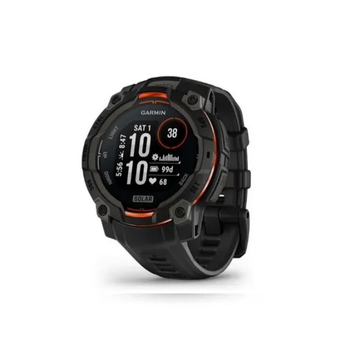 Garmin Instinct 3 45mm Solar Black - Black Silicone Smart Watch