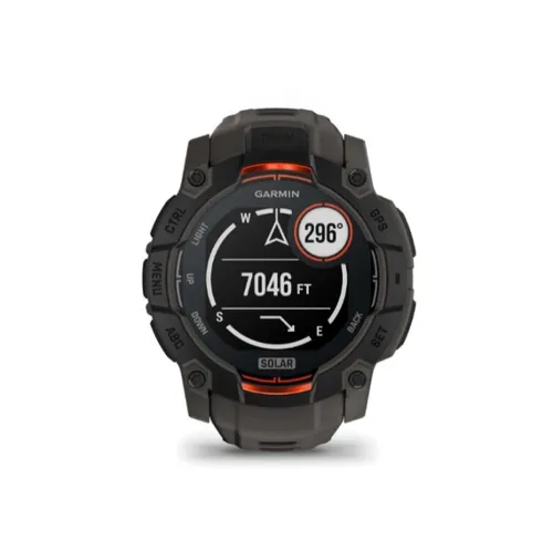 Garmin Instinct 3 50mm Solar Black – Charcoal Smart Watch