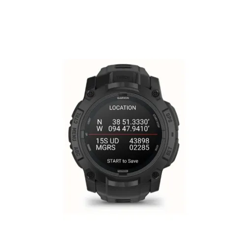 Garmin Instinct 3 AMOLED 50mm Tactical - Black Edition Smart Watch