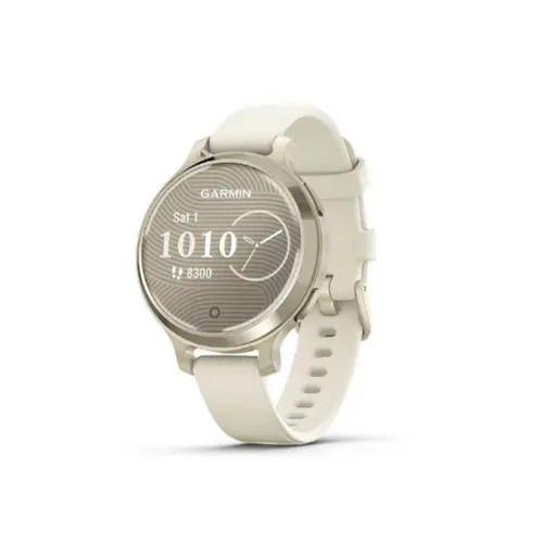 Garmin Lily 2 Active 38mm Lunar Gold Bone White Watch