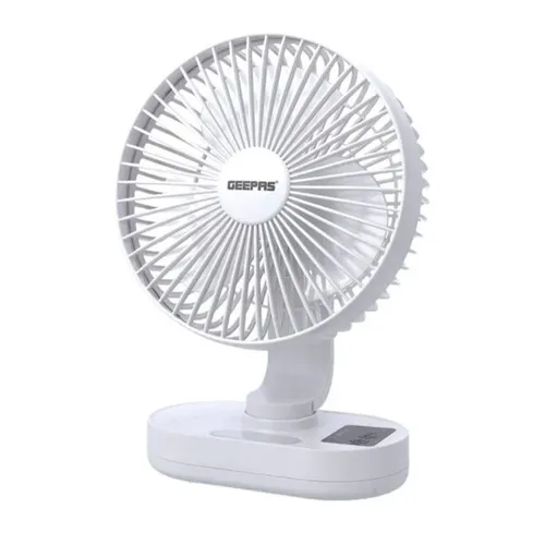 Geepas 8 inch Rechargeable Fan GF21157