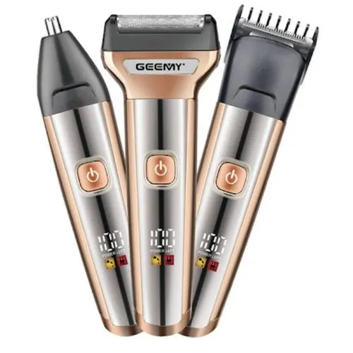 GEMMI GM8075 3-in-1 Rechargeable Electric Shaver Trimmer
