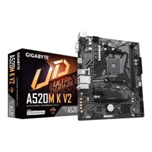 GIGABYTE A520M-K V2 AMD Motherboard