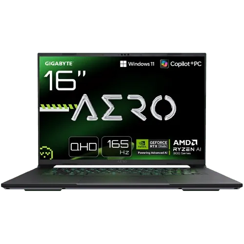 Gigabyte AERO X16 Ryzen AI 7 350 RTX 5060 Copilot+ PC Laptop (Coming Soon)