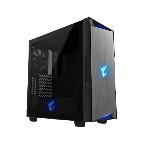 Gigabyte Aorus C300 Glass RGB ATX Mid Tower Gaming Casing