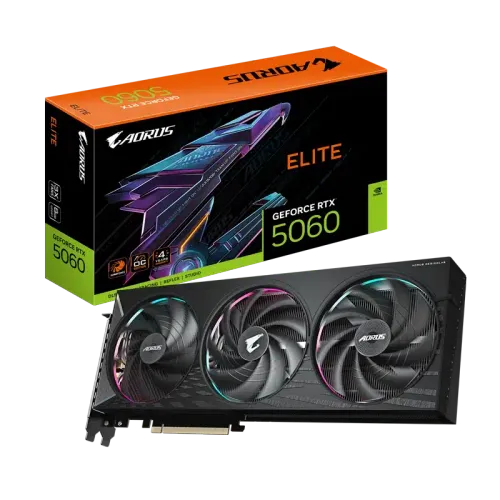 Gigabyte AORUS GeForce RTX 5060 ELITE 8G