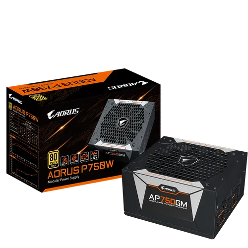 Gigabyte AORUS P750W 80+ GOLD Modular Power Supply
