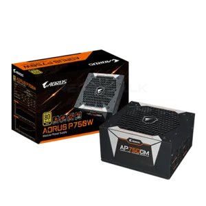 GIGABYTE AORUS P750W 80 Plus Gold Certified Fully Modular Power Supply
