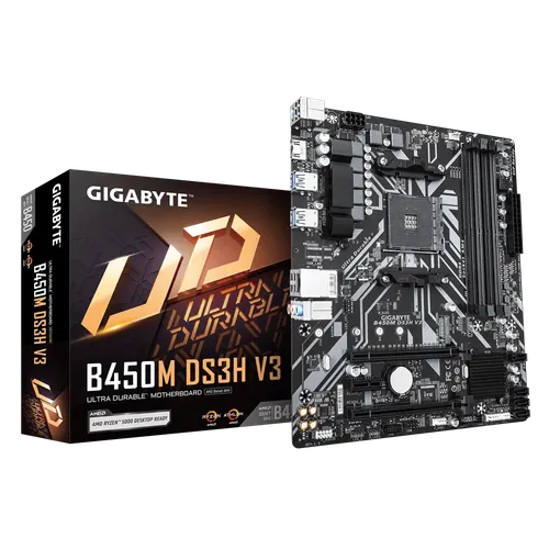 Gigabyte B450M DS3H V3 Motherboard