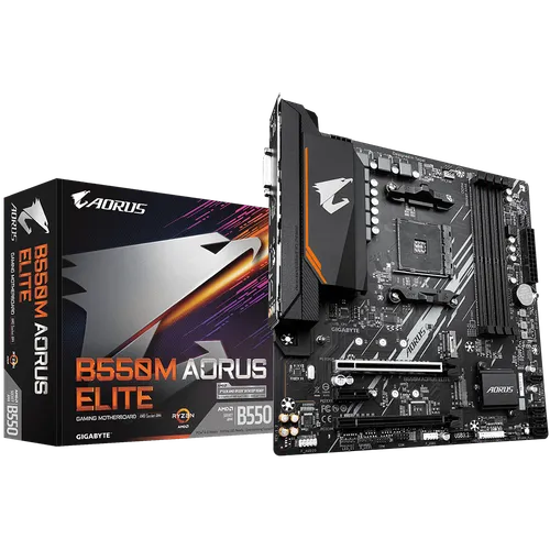 GIGABYTE B550M AORUS ELITE AMD MOTHERBOARD