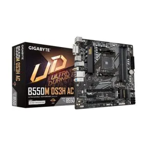GIGABYTE B550M DS3H AC Motherboard