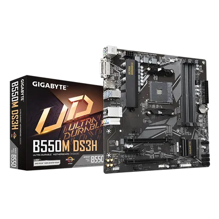 Gigabyte B550M DS3H AMD Motherboard