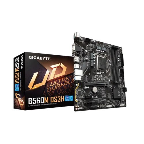 GIGABYTE B560M DS3H V2 MOTHERBOARD(3y)