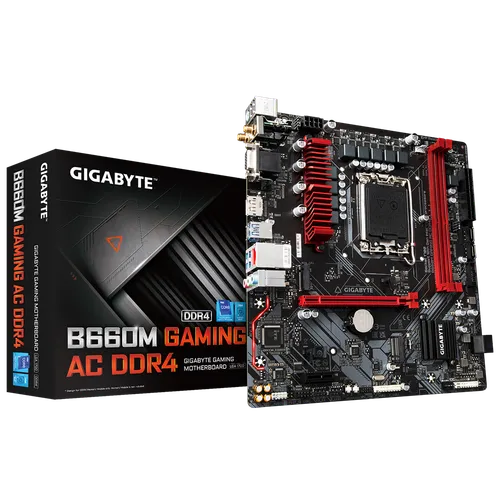 Gigabyte B660M Gaming AC DDR4 LGA1700 MATX Motherboard
