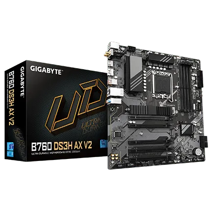 GIGABYTE B760 DS3H AX V2 Motherboard (Wifi)