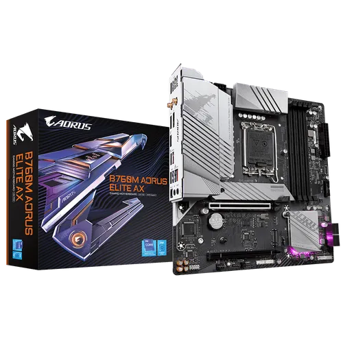 Gigabyte B760M AORUS Elite AX Motherboard