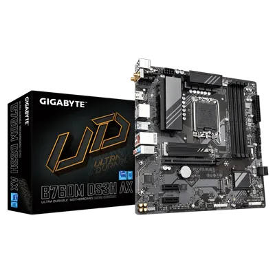 Gigabyte B760M DS3H AX DDR5 Motherboard (Wifi)