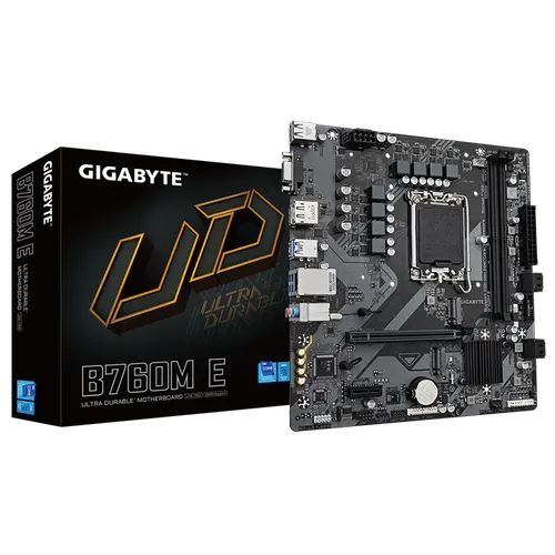 Gigabyte B760M E DDR5 Ultra Durable Motherboard