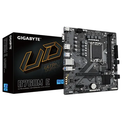 Gigabyte B760M E DDR5 Ultra Durable Motherboard