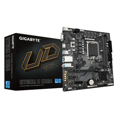 Gigabyte B760M H DDR4 Ultra Durable Motherboard