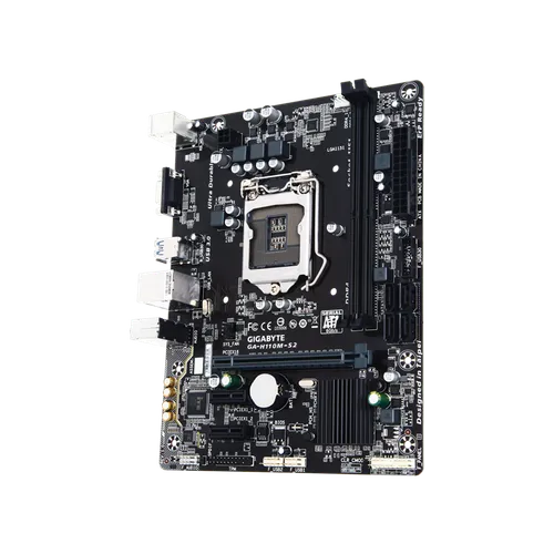 GIGABYTE GA-H110M-S2 DDR4 MOTHERBOARD(1y)
