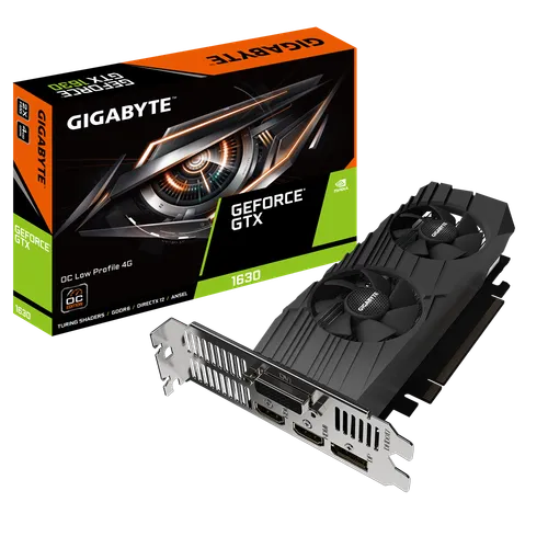 Gigabyte GeForce GTX 1630 OC Low Profile 4GB GDDR6 Graphics Card