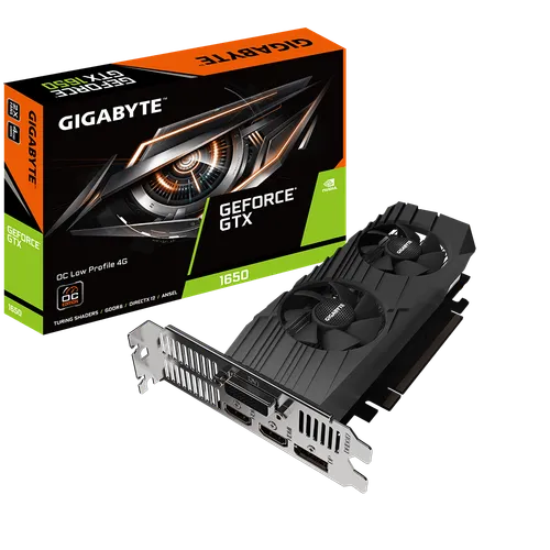 Gigabyte GeForce GTX 1650 D6 OC Low Profile 4G Graphics Card