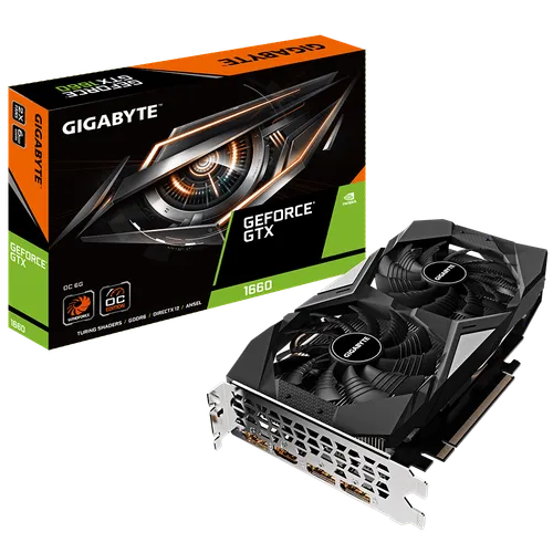 Gigabyte GeForce GTX 1660 OC 6GB Graphics Card