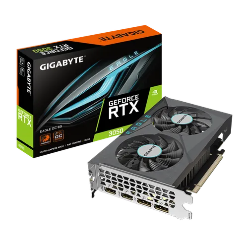 GIGABYTE GeForce RTX 3050 EAGLE OC 6G Graphics Card