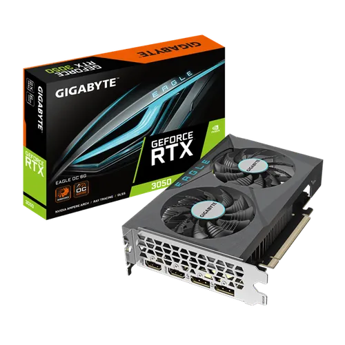 GIGABYTE GeForce RTX 3050 EAGLE OC 6G Graphics Card