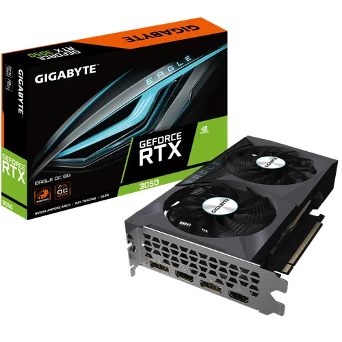 GIGABYTE GeForce RTX 3050 EAGLE OC 8G Graphics Card
