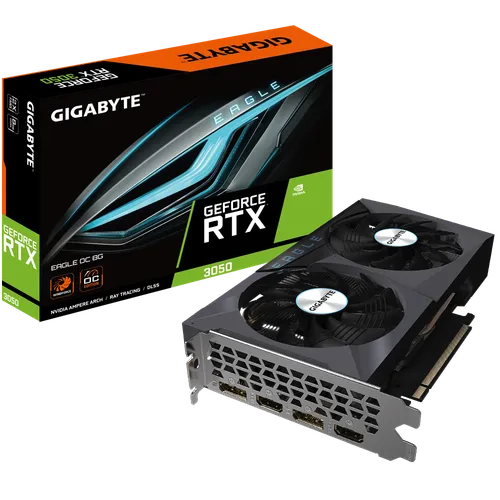 GIGABYTE GeForce RTX 3050 EAGLE OC 8G Graphics Card