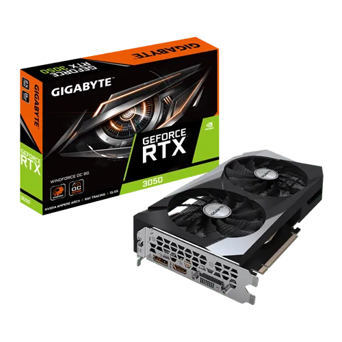 GIGABYTE GeForce RTX 3050 WINDFORCE OC 6G Graphics Card