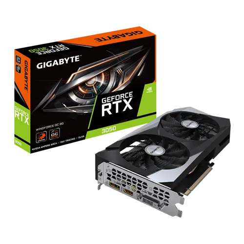 GIGABYTE GeForce RTX 3050 WINDFORCE OC 6G Graphics Card