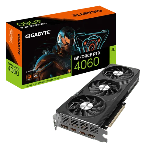 Gigabyte GeForce RTX 4060 Gaming OC 8G Graphics Card