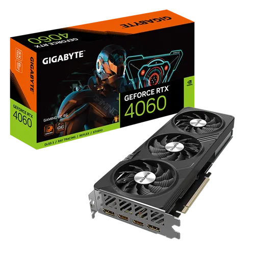 Gigabyte GeForce RTX 4060 Gaming OC 8G Graphics Card