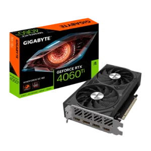 GIGABYTE GeForce RTX 4060 TI WINDFORCE OC 16GB GDDR6X Graphics Card