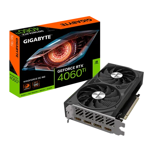 Gigabyte GeForce RTX 4060 Ti WINDFORCE OC 16GB Graphic Card