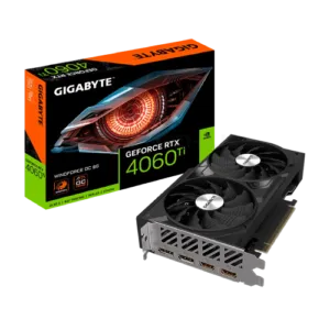 GIGABYTE GeForce RTX 4060 TI WINDFORCE OC 8GB GDDR6X Graphics Card