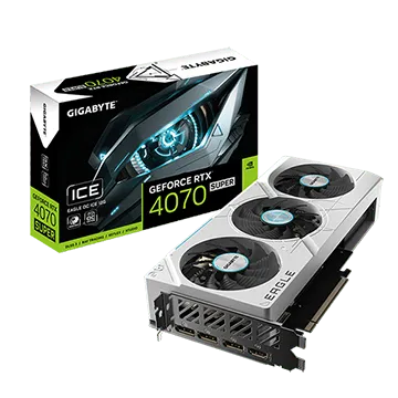 Gigabyte GeForce RTX 4070 SUPER EAGLE OC ICE 12G Graphics Card