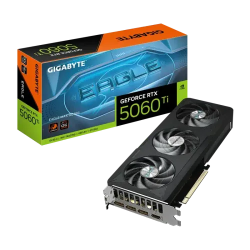 Gigabyte GeForce RTX 5060 Ti EAGLE MAX OC 16G (Not Sold Separately – Systems Only)