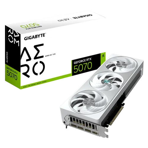 Gigabyte GeForce RTX 5070 AERO OC 12G Graphics Card