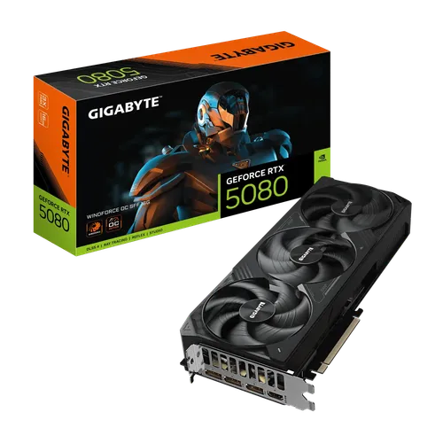 GIGABYTE GeForce RTX 5080 WINDFORCE OC SFF 16G Graphics Card