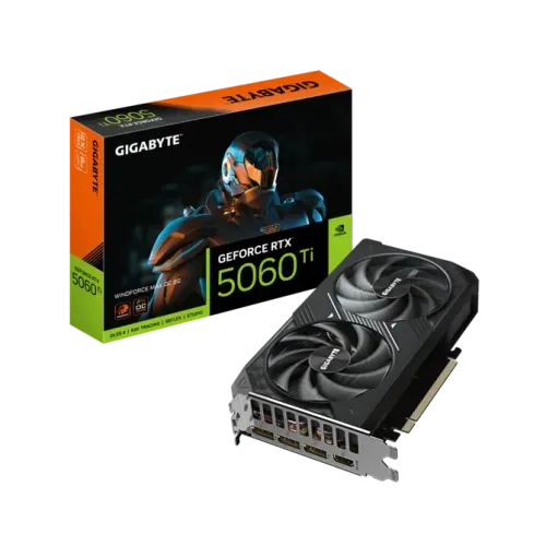 Gigabyte GeForce RTX™ 5060 Ti WINDFORCE MAX OC 8G (Not Sold Separately – Systems Only)