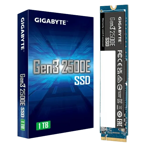 GIGABYTE Gen3 2500E SSD 1TB NVMe SSD (Not Sold Separately)