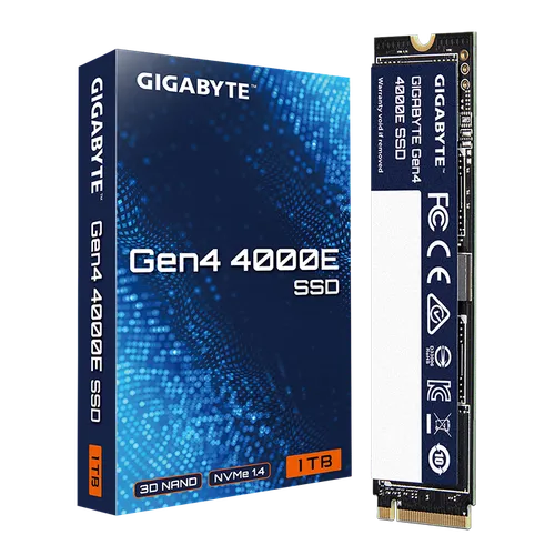 GIGABYTE Gen4 4000E 1TB NVMe SSD (Not Sold Separately)