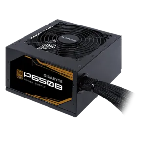 GIGABYTE P650B 80 PLUS 650W Bronze Certified Non Modular Power Supply