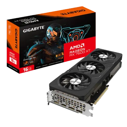 GIGABYTE Radeon RX 7600 XT GAMING OC16G Graphics Card